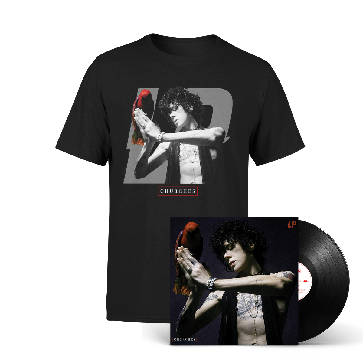 Churches LP + T-shirt Bundle