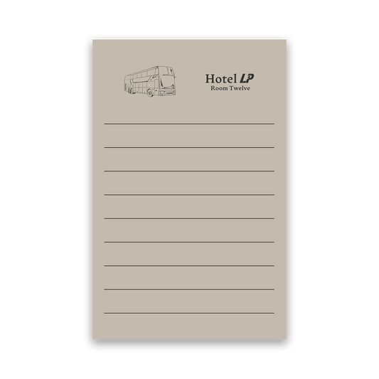 LP Hotel Notepad