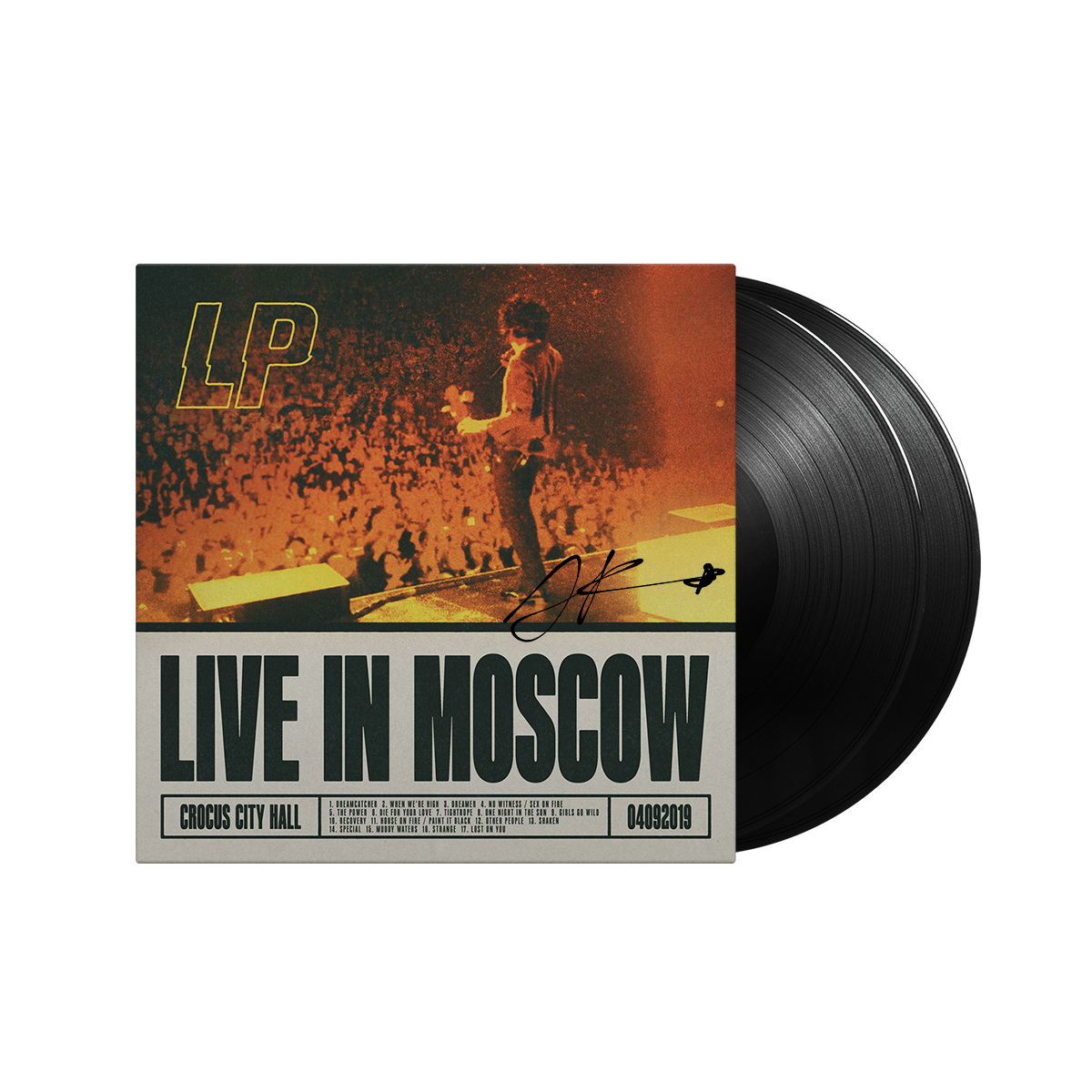 Live in Moscow 2LP Record (Autographed)